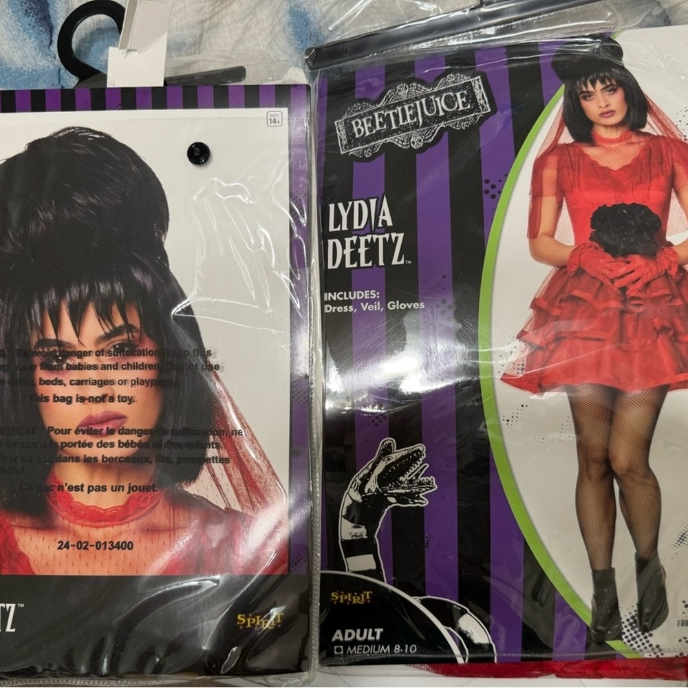 Spirit Red Lydia Deetz Costume